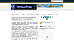 Desktop Screenshot of expertbestreviews.com